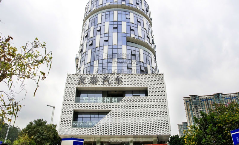 廣州友泰汽車(chē)-異形雕花鋁板