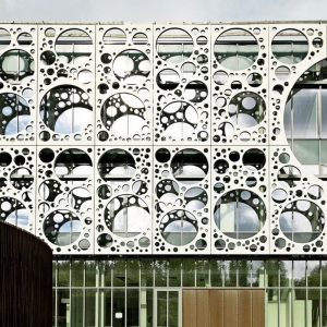 雕花門頭鋁單板